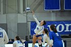 VB vs USCGA  Wheaton College Women's Volleyball vs U.S. Coast Guard Academy. - Photo by Keith Nordstrom : Wheaton, Volleyball